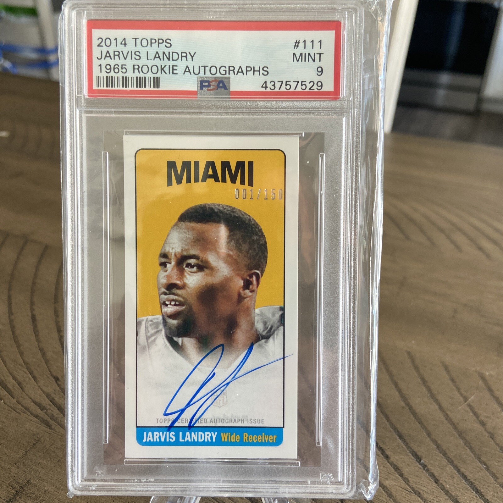 Jarvis Landry Topps 1965 Rookie Autographs #111 Base