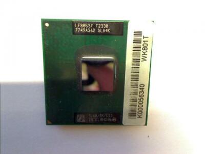 CPU Prozessor Intel T2330 1,6GHz aus Toshiba Satellite P200-1HM