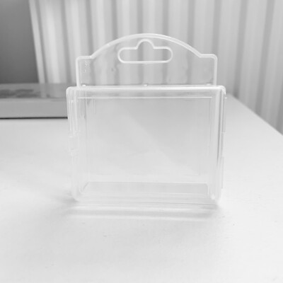 Klare transparente Kunststoffkiste Box Aufbewahrungslösung Brandneu ohne Etikett