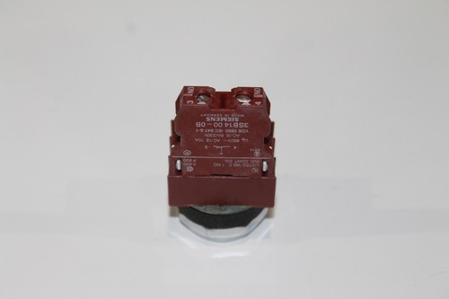 Siemens 3SB03-PFB11, Pushbutton, 30mm, Black - Picture 4 of 7