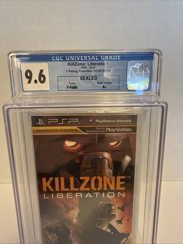 CGC 9.6 A+ - Killzone: Liberation (Sony PSP 2006) FACTORY SEALED! - Picture 3 of 6