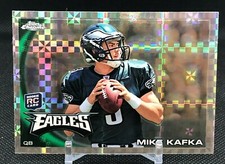 2010 Topps Chrome XFractor Mike Kafka RC - Eagles Rookie Card #C139 / Chiefs . rookie card picture