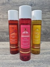 Bath  Body Works 3 Vacation Vibe, Solar Shine, Pink Paradise 8 Oz. New