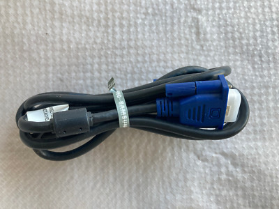 1.5m VGA Monitor PC Cable, SVGA 15 Pin Male to Male