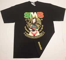 STREETWISE TEAM MEX T-shirt Soccer Urban Streetwear Adult Men's Tee Black New