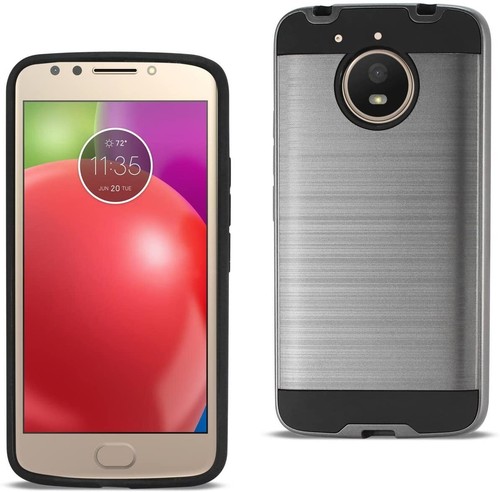 Funda protectora cepillada resistente a impactos para Motorola Moto E4 Plus + Protector de pantalla - Imagen 19 de 27