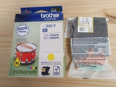 Brother - Yellow - Cartouche d'encre LC22U Y XL pour imprimante jet d'encre - Photo 1/2
