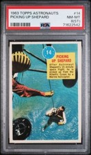 1963 Topps Astronauts Trading Cards 22