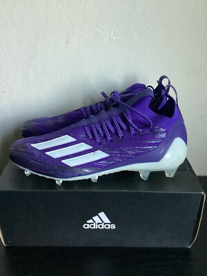 Adidas Adizero Primeknit Purple White GV9631 Football Cleats size 13 Adidas Adizero Primeknit Purple White Football Cleats Men main image 4