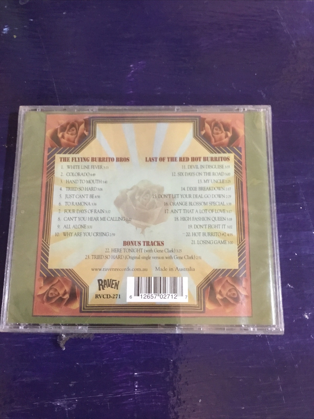 FLYING BURRITO BROTHERS Flying Burrito Bros & Last Of The Red Hot