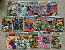 Micronauti Età del Bronzo LOTTO 16 numeri Marvel Comics Bill Mantlo 1979-1981