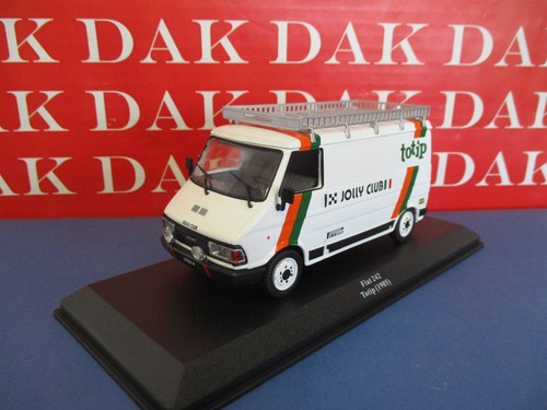 Die cast 1/43 Modellino Furgone Fiat 242 Assistenza Rally Jolly Club Totip 1985 - Foto 2 di 4