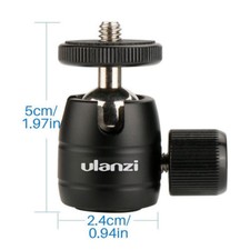 U-30 Mini Ball Head 360 Tripod Head Camera T7I P900 T6S 80D Camcorder iPhone 8 7