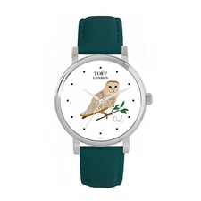 Toff London TLWS-56304 Ladies Owl Bird Watch