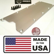 SR VALLEY Pan Cover Plate Billet Low Profile Knock Sensor Delete LSX LS1 Gen 3
