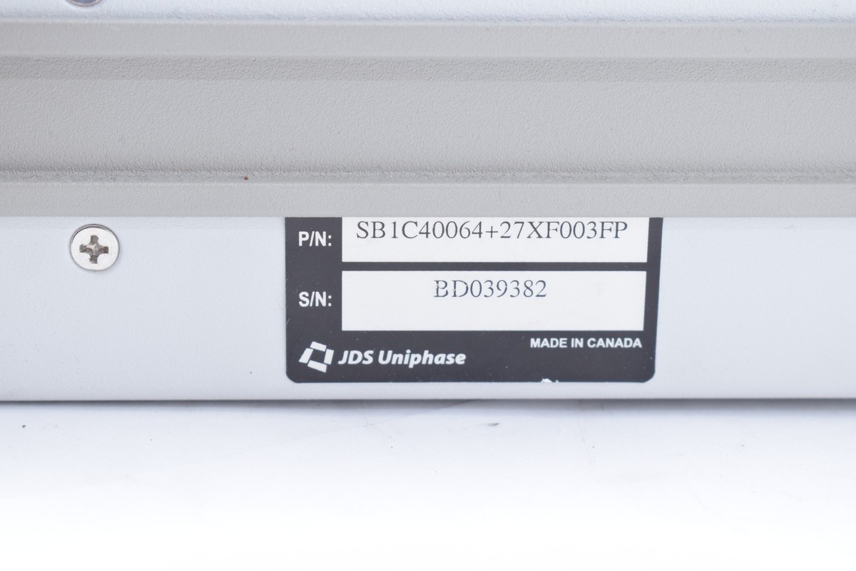 JDSU Optical Fiber Switch SB1C40064+27XF003FP SB Series | eBay