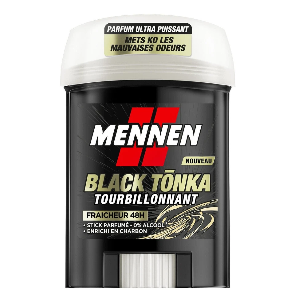 Lot de 3 déodorants stick MENNEN ( 60 ml x 3) Black Tonka Tourbillonnant - Photo 1/1