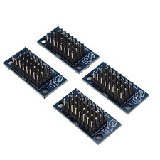 4Pack I2C Bus Breakout Board 8x4 LED Pull Up Resistors PCB 0012 Expansion