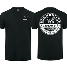 Get Serious Get Hoyt Bowhunting T-Shirt, Archery Graphic Tee For Hunters And Out