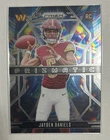2024 Panini Prizm #3 Jayden Daniels Prizmatic Green Prizm ROOKIE