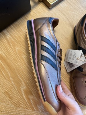 New adidas Originals SL72 OG Prelo Brown/Core Black Gum Low Lace-Up JS3979 10W 