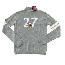 Y2K Deadstock Mickey Unlimited Turtleneck Sweater Vintage Disney 27 Varsity 