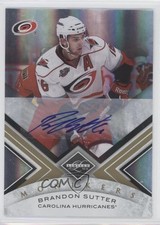 2010-11 Limited Gold Monikers 22/50 Brandon Sutter #59 Auto 0f2