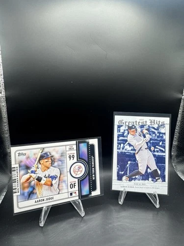 Topps Aaron Judge 2025 Greatest Hits & 2026 Big Ticket Yankees MLB Card Lot