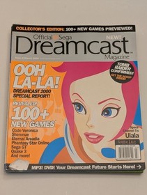 Official Sega Dreamcast Magazine Lot of 7 1999-2000 Excellent Cndtion Orig Owner