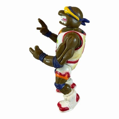 Vintage 1991 Slam Dunkin' Don Teenage Mutant Ninja Turtle White