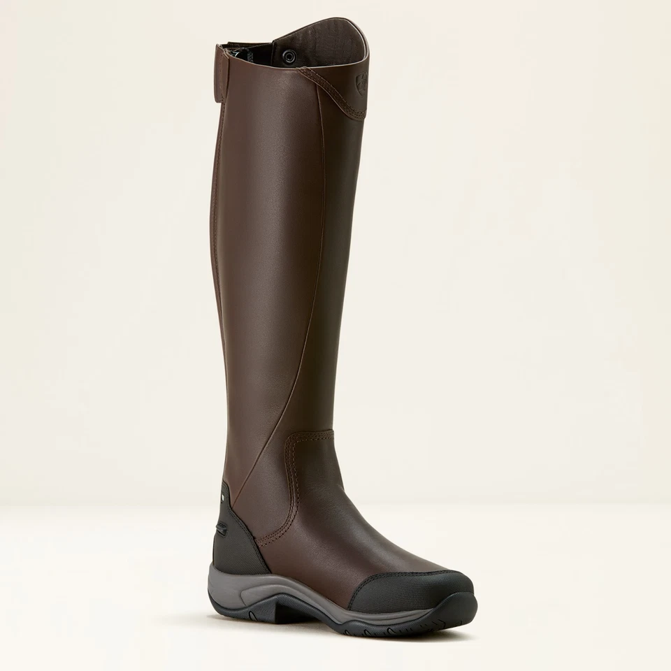 Ariat Women’s Telluride Tall Waterproof Riding Boots – Dark Brown - Image 3 of 4
