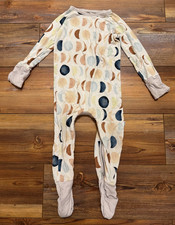 Little Sleepies Zippy Luna Neutral Zipped 6-12 Months