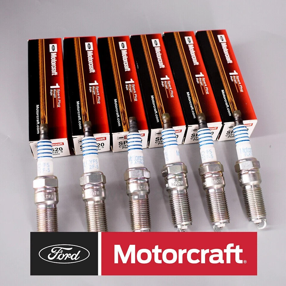 Bobina de encendido OEM 6P DG520 + 6P bujía SP520 para 2010-14 Edge 3,7 L UF553 @ Foto 3 de 4