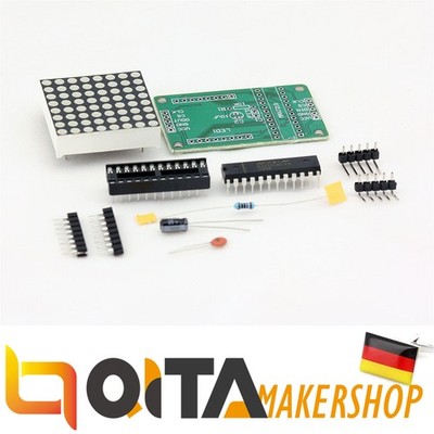 Dot Led Matrix Modul 8x8 Display Matrix MAX7219 MCU Control Display DIY Set