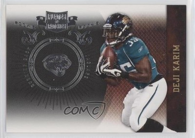 2010 Panini Plates & Patches Infinity Silver /100 Deji Karim #125 Rookie RC 0q3