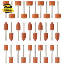 30Pcs Sanding Bits for Dremel Rotary Tool Grinding Stones Sanding Drill Bits wit