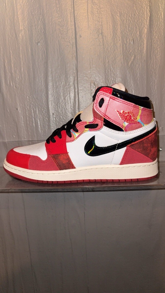 Into The Spiderverse Miles Morales Jordan Size 7y GS NEW