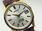 MINT Seiko Seikomatic Weekdater 6206-8040 Gold Plated vintage automatic watch