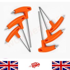 2-10mm Flat/Ball Head Hex Key Allen Wrench T-Handle Spanner