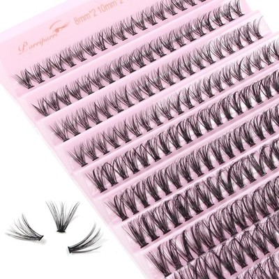 Wimpern Extensions 200pcs, Künstliche Wimpern, Lash Extension, 30D C Curl