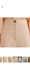 Sezane Women’s Damon Trousers Rosy Beige Size 38 (US 6) NWT