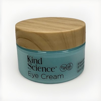 Kind Science Eye Cream 0.5 fl oz Jar Brightens and Refreshes Cruelty Free New