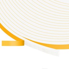 Upgraded Strong Adhesive Foam Tape Soundproof Door Insulation Weather Strip W...