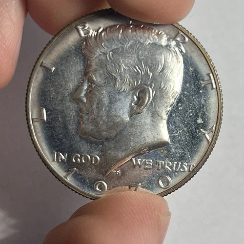 1970-S PROOF KENNEDY SILVER HALF DOLLAR