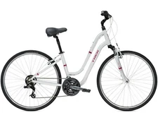 2016 Trek Verve 2 WSD White with Pink Lettering, 16" frame, wheel 700x35