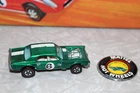 Vintage Hot Wheels Redline 1969 Custom Nitty Gritty Hong Kong Green W/White Int.