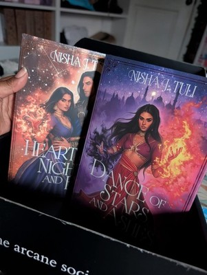 Heart of Night and Fire & Dance of Stars and Ashes. Arcane Society Feb/Mar 