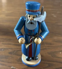 Mercks Old World Christmas Smoker Incense Burner Smoking Man Em Merck Collection