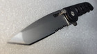 CRKT Carson M16-12Z Folding Tanto Flipper Knife w/3" Bead Blast Serrated Blade