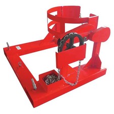 Dayton 21Vg50 Drum Lifter, 1 Drum, 55 Gal, 1500 Lb
